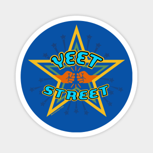 Yeet Street Star Yellow Arch Magnet